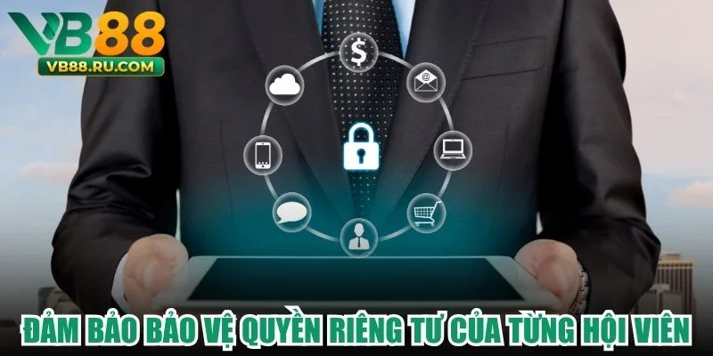 Đảm bảo bảo vệ quyền riêng tư của từng hội viên
