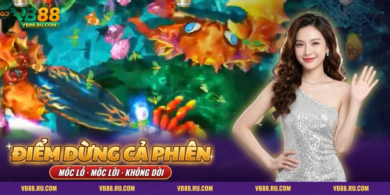 Boss cánh đen cam trên màn bắn cá, mốc dừng cho cả phiên