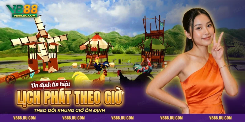 Màn game sới gà trên đồng cỏ có cối xay gió và nhiều chiến kê