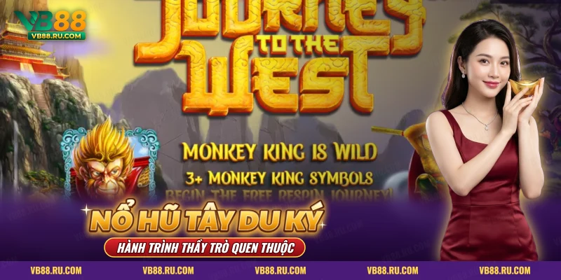 Nổ hũ Tây Du Ký VB88 với Tôn Ngộ Không là Wild trên màn giới thiệu